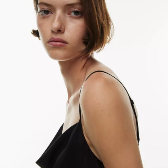 Wilfred Black Midi Dress M - Picture 3 of 7